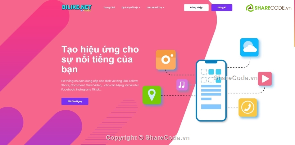 Code Order Dịch Vụ,Code Dịch Vụ FaceBook,code facebook